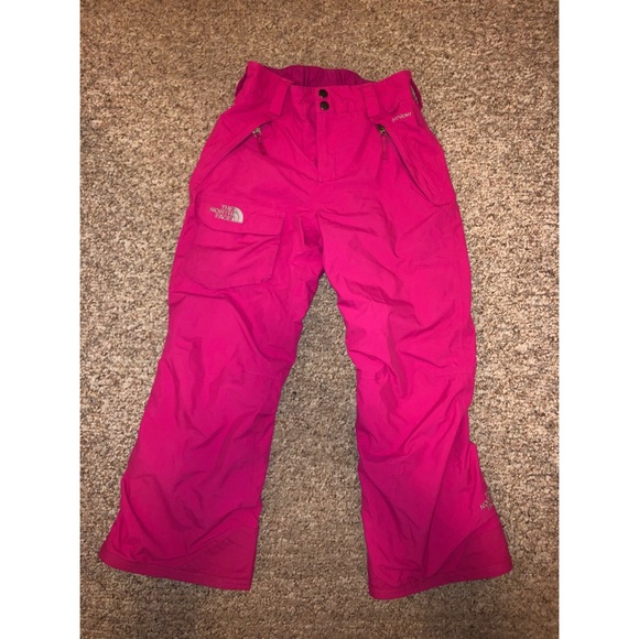 The North Face Other - North Face youth pink snow pants